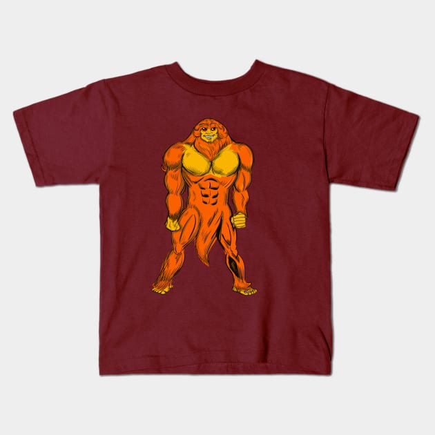 Sasaquatch Kids T-Shirt by MichaelFitzTroyT